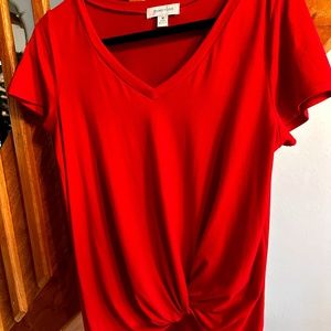 Grace and Lace Red Tee Shirt